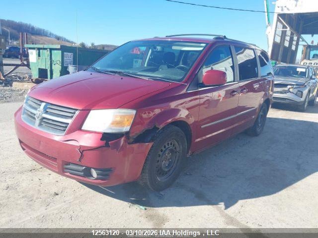 2010 Dodge Grand caravan 4.0 Se Red Lot 111012563120 Vin 2D4RN4DX8AR485537