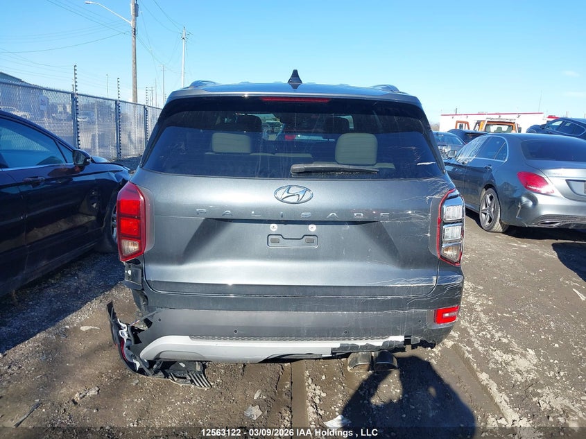 2022 Hyundai Palisade Sel VIN: KM8R3DHE2NU423129 Lot: 12563122