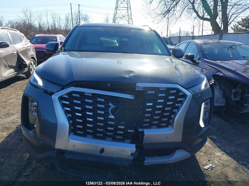 2022 Hyundai Palisade Sel VIN: KM8R3DHE2NU423129 Lot: 12563122