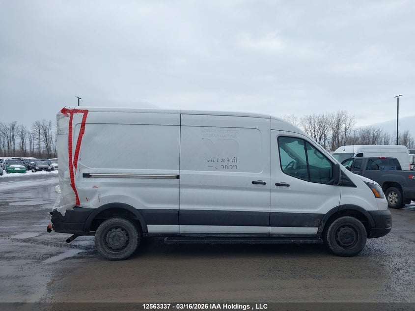 2021 Ford Transit 3.5 T-250 white Lot 111012563337 Vin 1FTBR1C87MKA28376