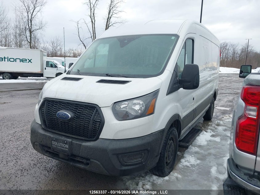 2021 Ford Transit 3.5 T-250 white Lot 111012563337 Vin 1FTBR1C87MKA28376