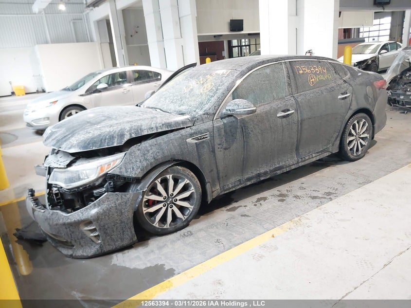 Vin: 5xxgv4l25gg026297, lot: 2956805, kia optima 20162