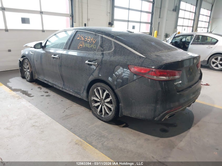 Vin: 5xxgv4l25gg026297, lot: 2956805, kia optima 20163
