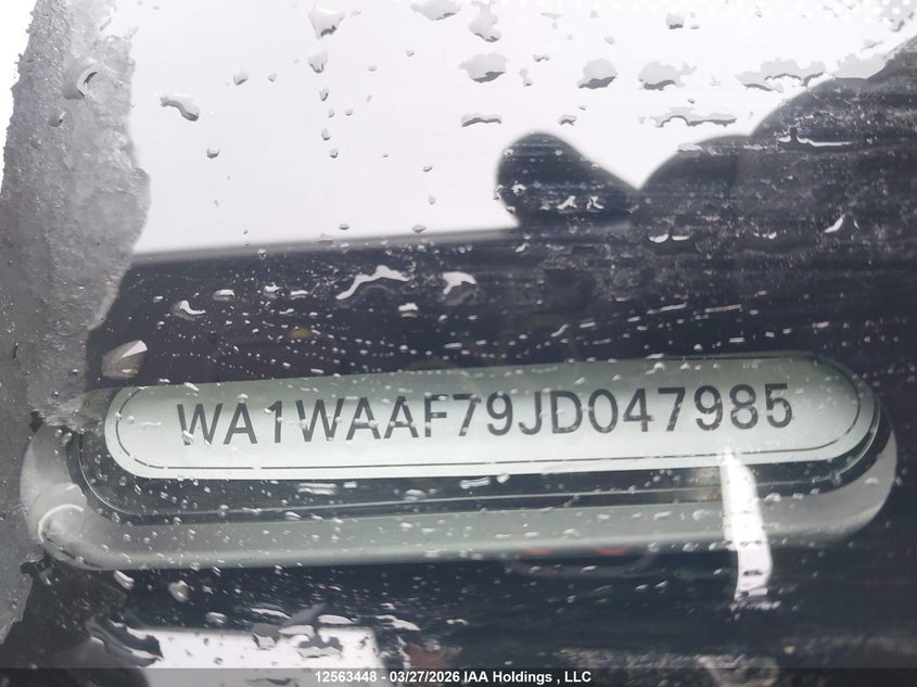 2018 Audi Q7 3.0T Technik VIN: WA1WAAF79JD047985 Lot: 12563448