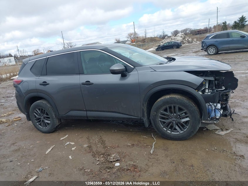 2022 Nissan Rogue VIN: 5N1AT3AA1NC677676 Lot: 12563559