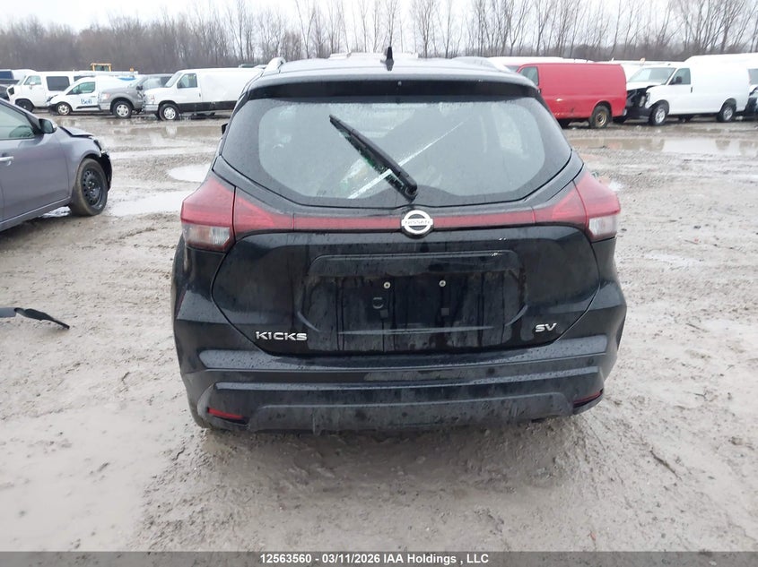 2021 Nissan Kicks Sv VIN: 3N1CP5CV0ML550906 Lot: 12563560