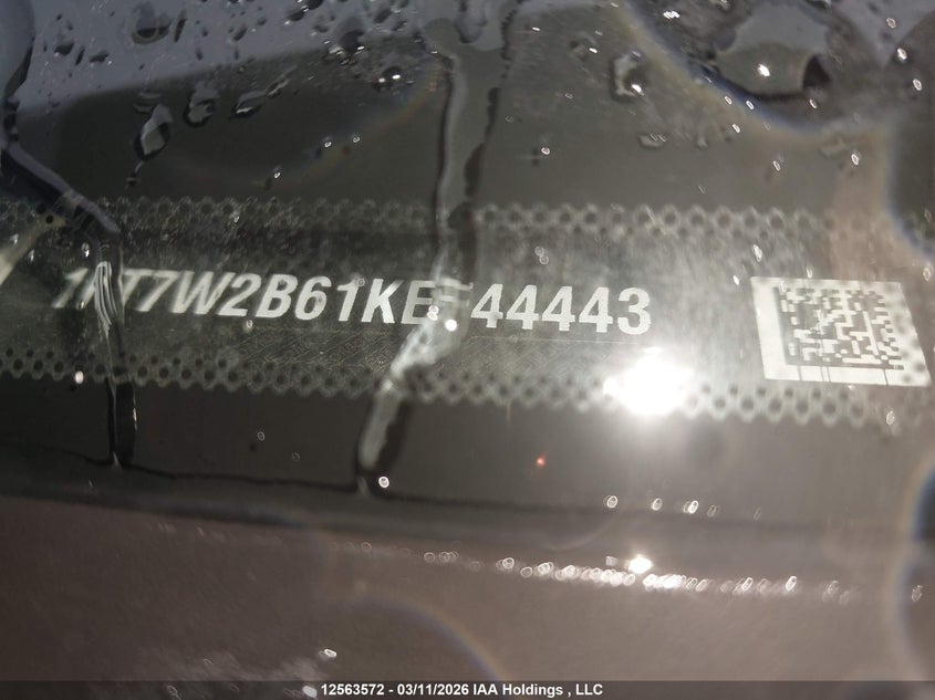 2019 Ford F-250 Xl VIN: 1FT7W2B61KEF44443 Lot: 12563572