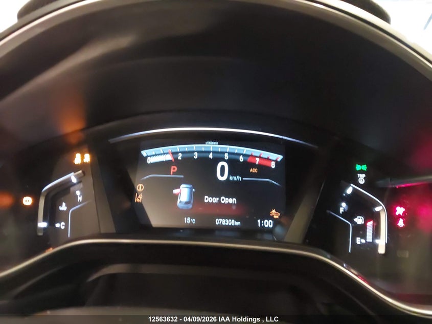 2018 Honda Cr-V Exl VIN: 2HKRW2H81JH125282 Lot: 12563632