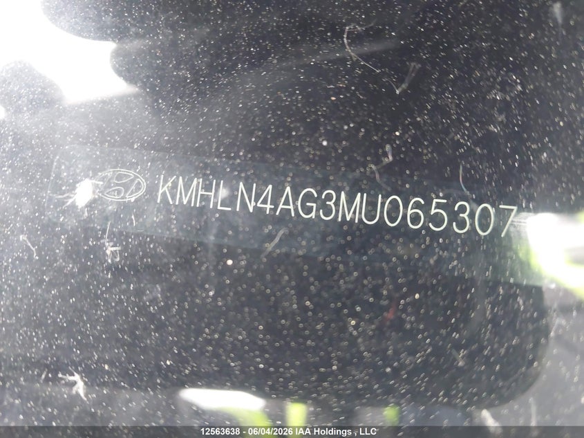 2021 Hyundai Elantra Sel VIN: KMHLN4AG3MU065307 Lot: 12563638