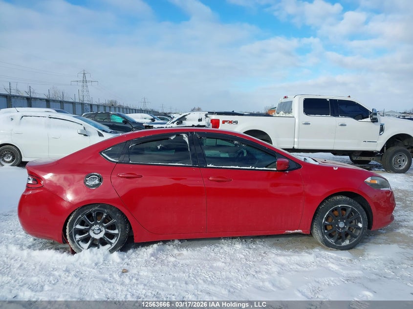 2013 Dodge Dart Sxt/Rallye VIN: 1C3CDFBA6DD313731 Lot: 12563666