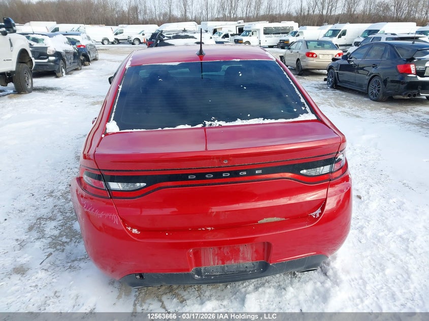 2013 Dodge Dart Sxt/Rallye VIN: 1C3CDFBA6DD313731 Lot: 12563666