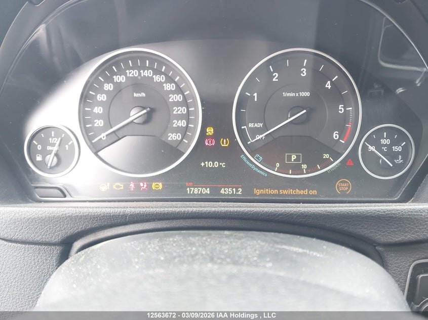 2015 BMW 328D xDrive VIN: WBA3D5C57FK290107 Lot: 12563672