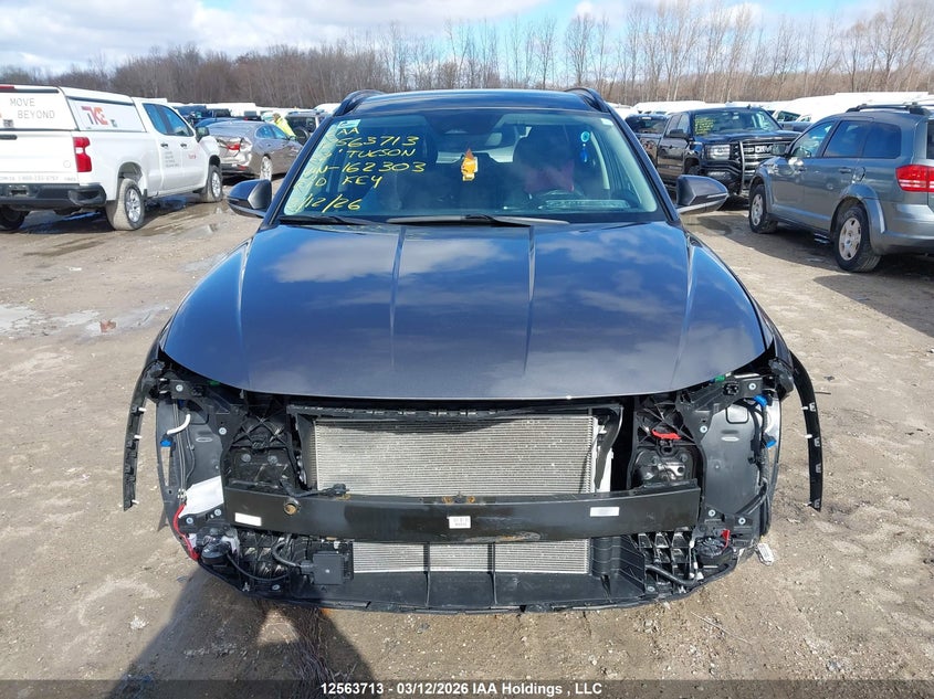 2022 Hyundai Tucson Preferred Awd With Trend Package VIN: KM8JCCAEXNU162303 Lot: 12563713