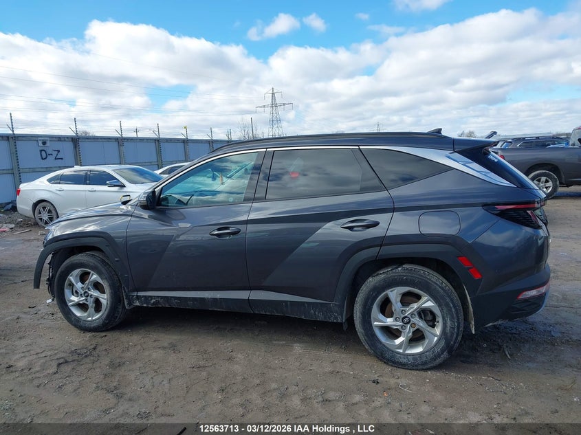 2022 Hyundai Tucson Preferred Awd With Trend Package VIN: KM8JCCAEXNU162303 Lot: 12563713