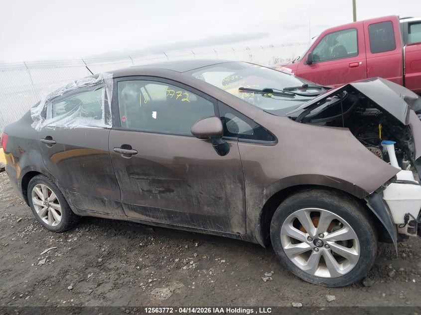 2016 Kia Rio VIN: KNADN4A3XG6622595 Lot: 12563772
