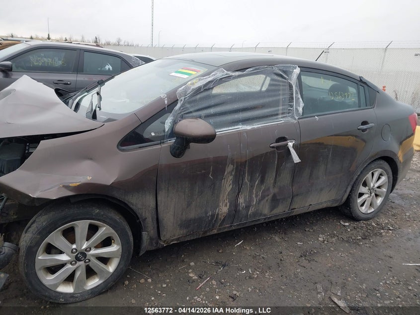 2016 Kia Rio VIN: KNADN4A3XG6622595 Lot: 12563772