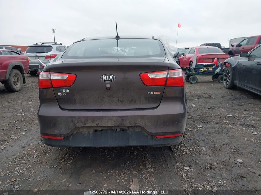 2016 Kia Rio VIN: KNADN4A3XG6622595 Lot: 12563772