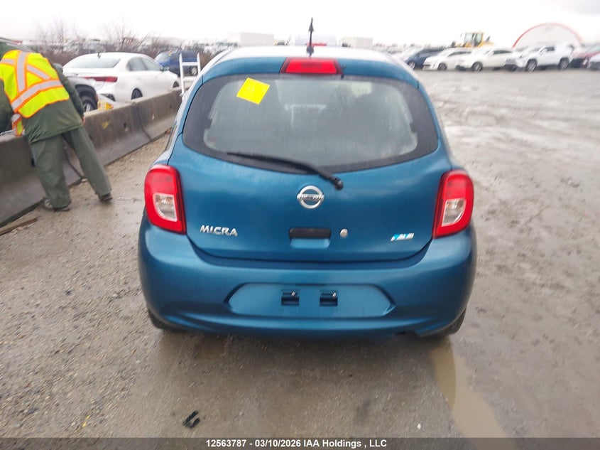 2015 Nissan Micra S/Sr/Sv VIN: 3N1CK3CPXFL226840 Lot: 12563787