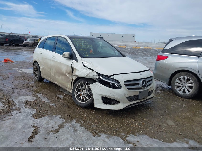 WDDMH4GB7GJ406411 2016 Mercedes-Benz B 250 4Matic auction photo 1