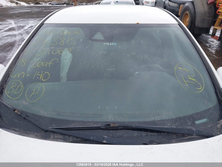 2018 Nissan Leaf S/Sl/Sv VIN: 1N4AZ1CP2JC311069 Lot: 12563815