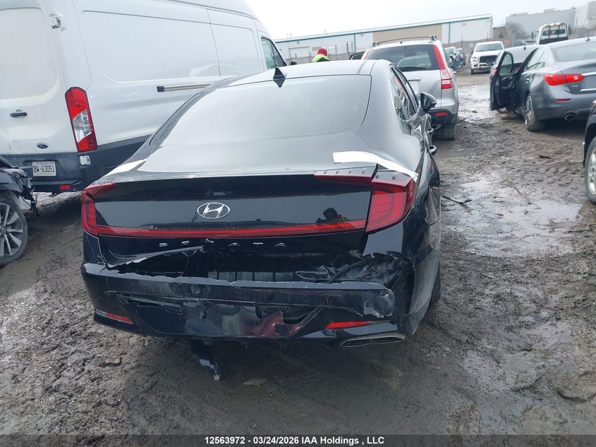 2022 Hyundai Sonata Luxury VIN: KMHL64J21NA239895 Lot: 12563972