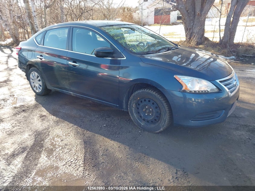 3N1AB7AP1DL761411 2013 Nissan Sentra 1.8 S/1.8 Sv auction photo 1