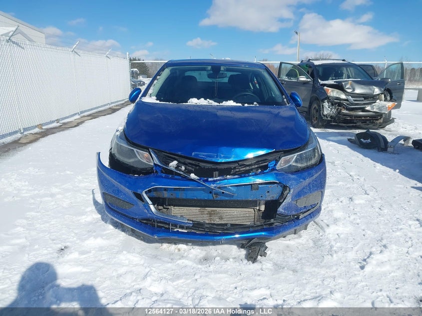 2017 Chevrolet Cruze Lt VIN: 3G1BE5SM4HS536180 Lot: 12564127