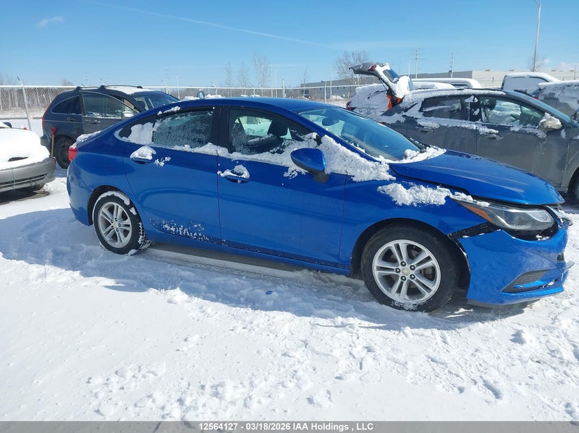 2017 Chevrolet Cruze Lt VIN: 3G1BE5SM4HS536180 Lot: 12564127