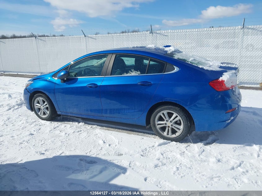 2017 Chevrolet Cruze Lt VIN: 3G1BE5SM4HS536180 Lot: 12564127