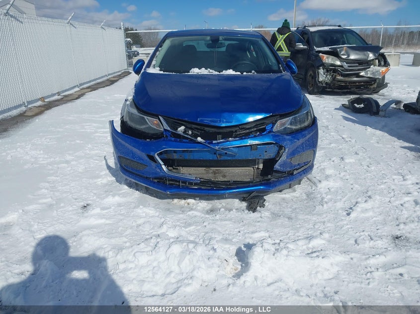 2017 Chevrolet Cruze Lt VIN: 3G1BE5SM4HS536180 Lot: 12564127