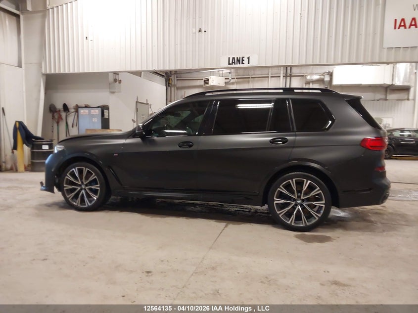 2022 BMW X7 M50I VIN: 5UXCX6C01N9L60449 Lot: 12564135