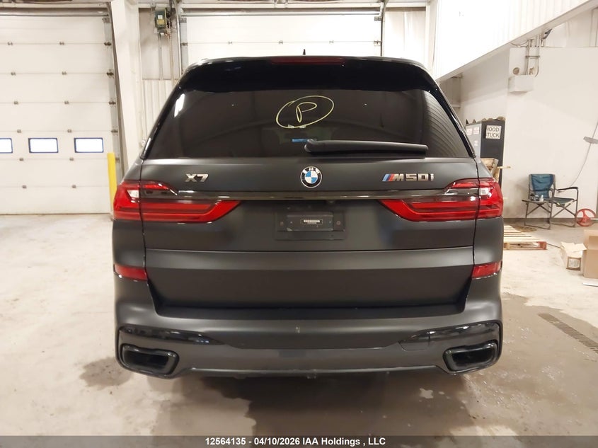 2022 BMW X7 M50I VIN: 5UXCX6C01N9L60449 Lot: 12564135