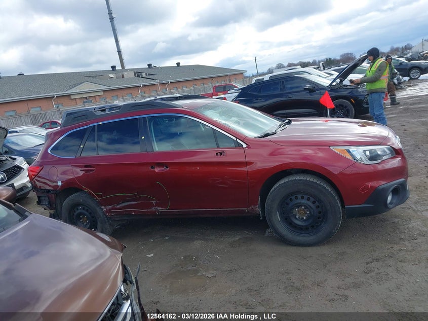 2017 Subaru Outback 2.5I Limited VIN: 4S4BSCNC7H3430668 Lot: 12564162