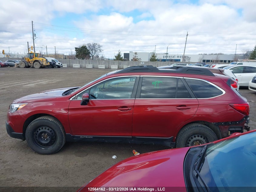 2017 Subaru Outback 2.5I Limited VIN: 4S4BSCNC7H3430668 Lot: 12564162