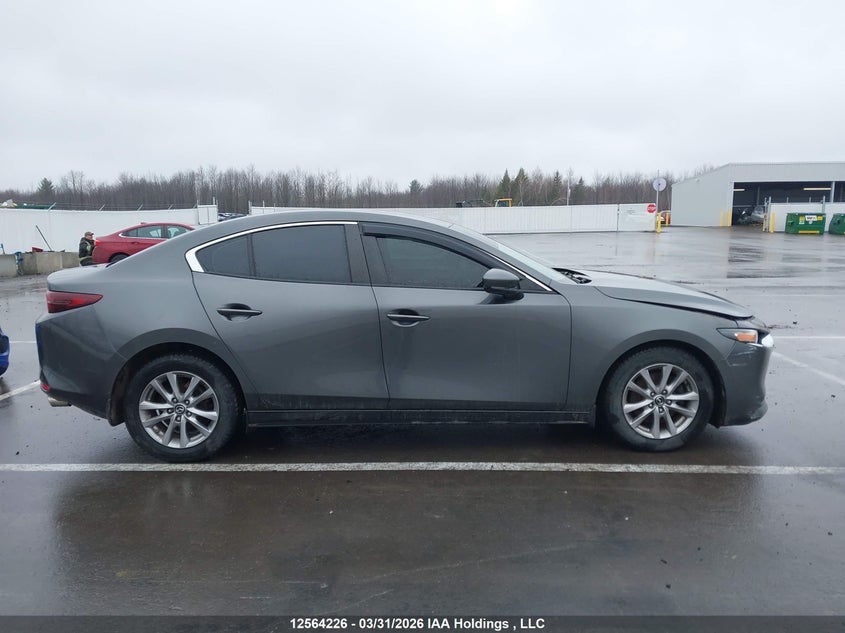 2019 Mazda Mazda3 Gs VIN: JM1BPBCMXK1126734 Lot: 12564226