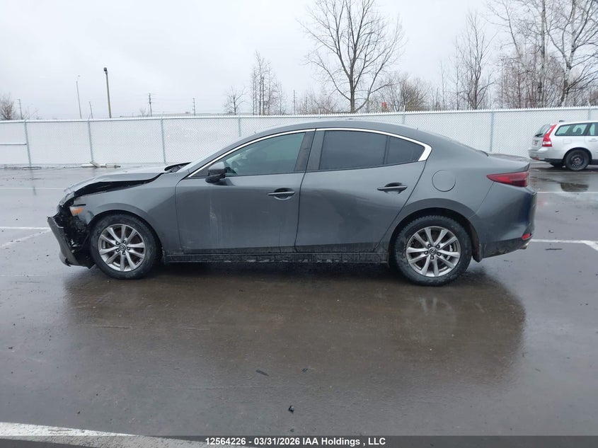 2019 Mazda Mazda3 Gs VIN: JM1BPBCMXK1126734 Lot: 12564226