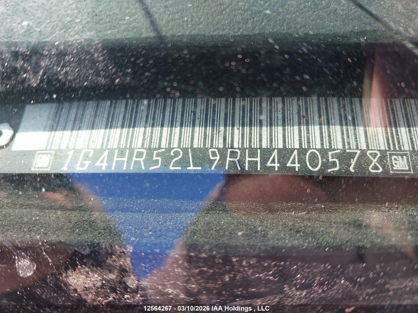 1994 Buick Lesabre Limited VIN: 1G4HR52L9RH440578 Lot: 12564267