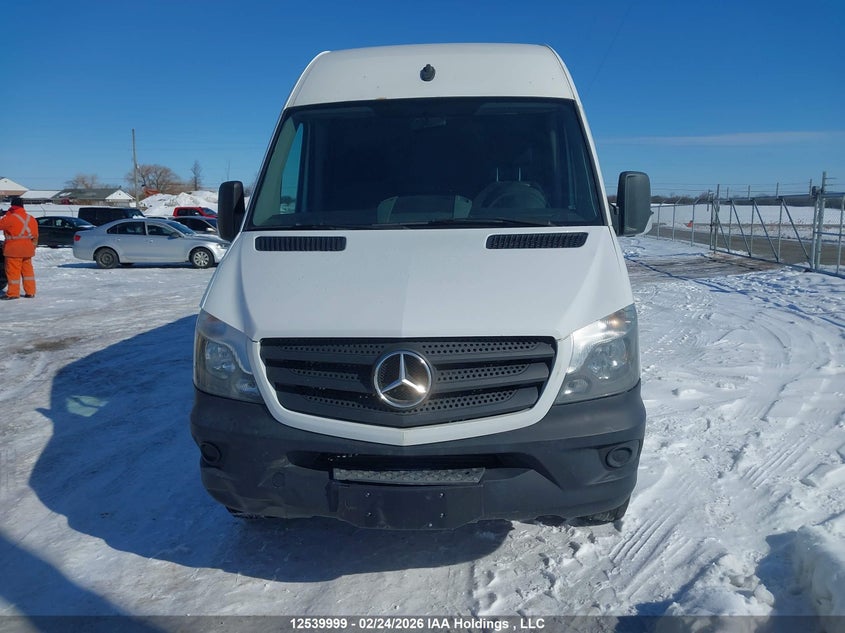 2017 Mercedes-Benz Sprinter 2500 Standard Roof V6 VIN: WD3BE7CD8HP570519 Lot: 12539999X