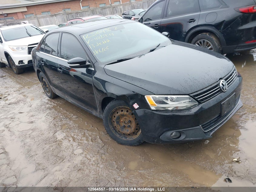3VWLX7AJ5DM420944 2013 Volkswagen Jetta 2.5L Highline auction photo 1