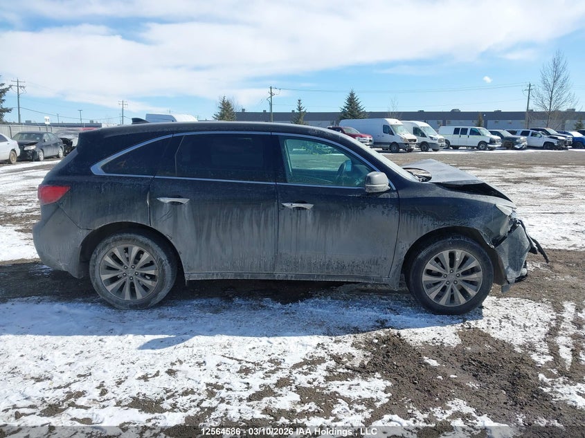 2014 Acura Mdx Technology VIN: 5FRYD4H43EB501977 Lot: 12564586