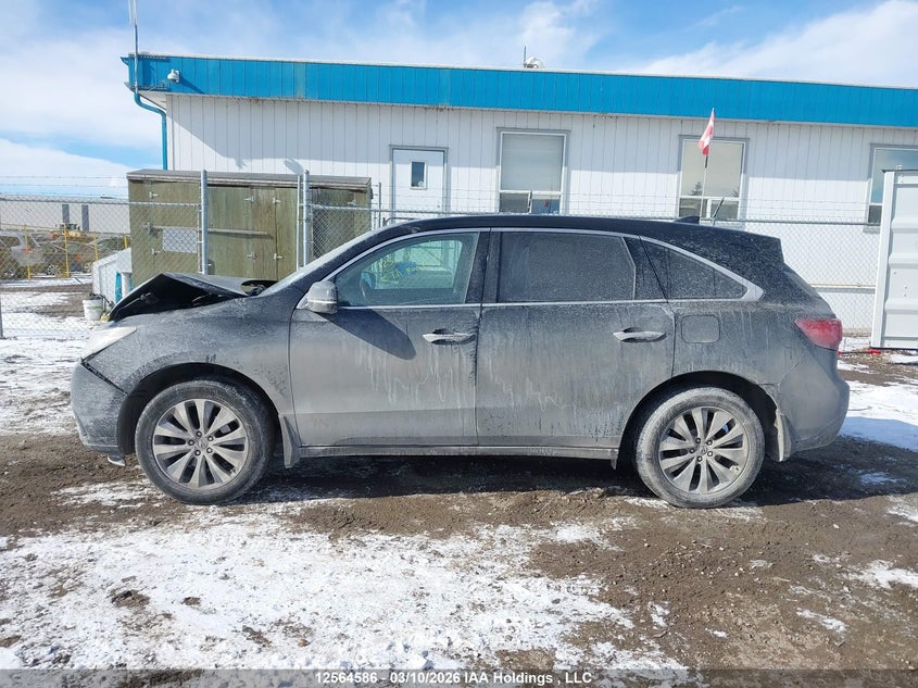 2014 Acura Mdx Technology VIN: 5FRYD4H43EB501977 Lot: 12564586