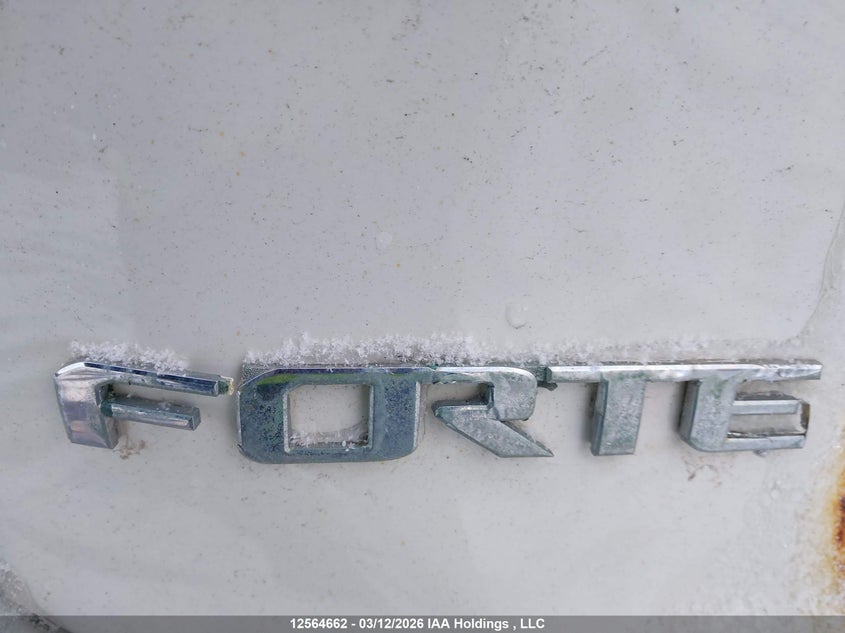 2010 Kia Forte Sx VIN: KNAFW4A36A5213688 Lot: 12564662