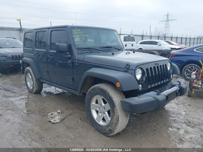 2016 JEEP WRANGLER UNLIMITED SPORT