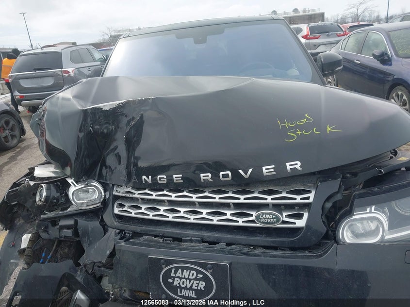 2016 Land Rover Range Rover Sport Diesel Td6 Hse VIN: SALWR2KF3GA119378 Lot: 12565083