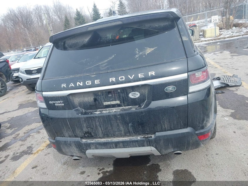 2016 Land Rover Range Rover Sport Diesel Td6 Hse VIN: SALWR2KF3GA119378 Lot: 12565083