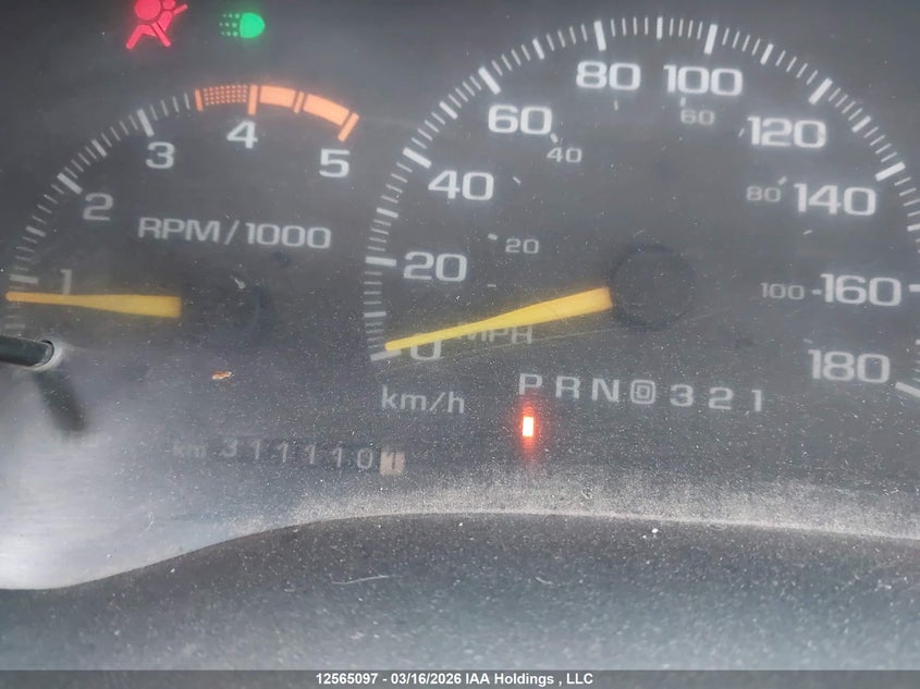 1997 Chevrolet Gmt-400 K1500 VIN: 1GCEK19S2VE275020 Lot: 12565097