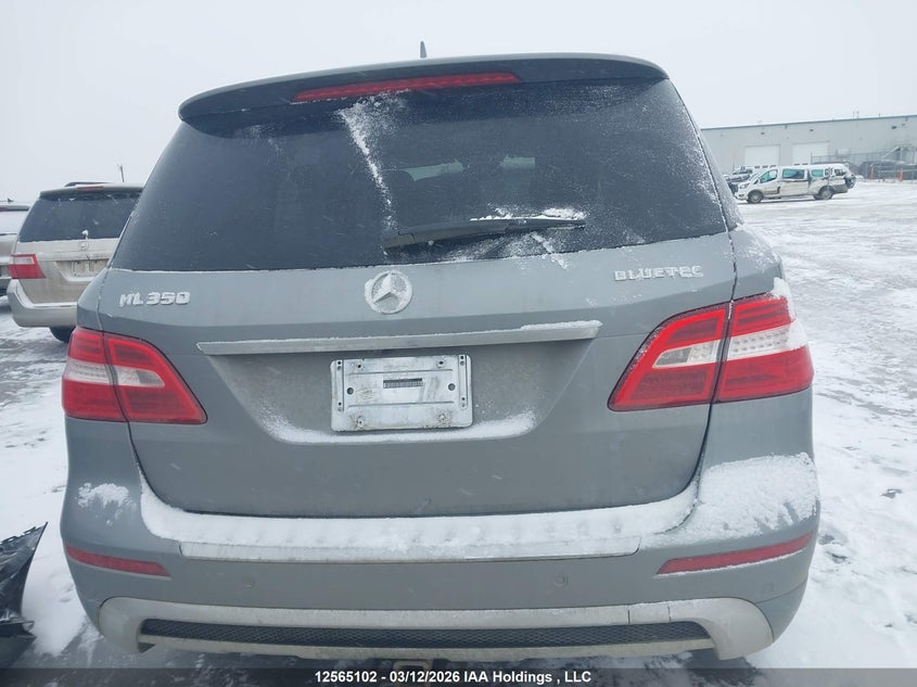 2012 Mercedes-Benz Ml 350 Bluetec VIN: 4JGDA2EB6CA073923 Lot: 12565102