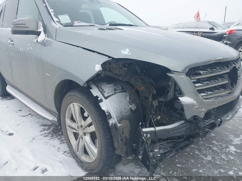 2012 Mercedes-Benz Ml 350 Bluetec VIN: 4JGDA2EB6CA073923 Lot: 12565102