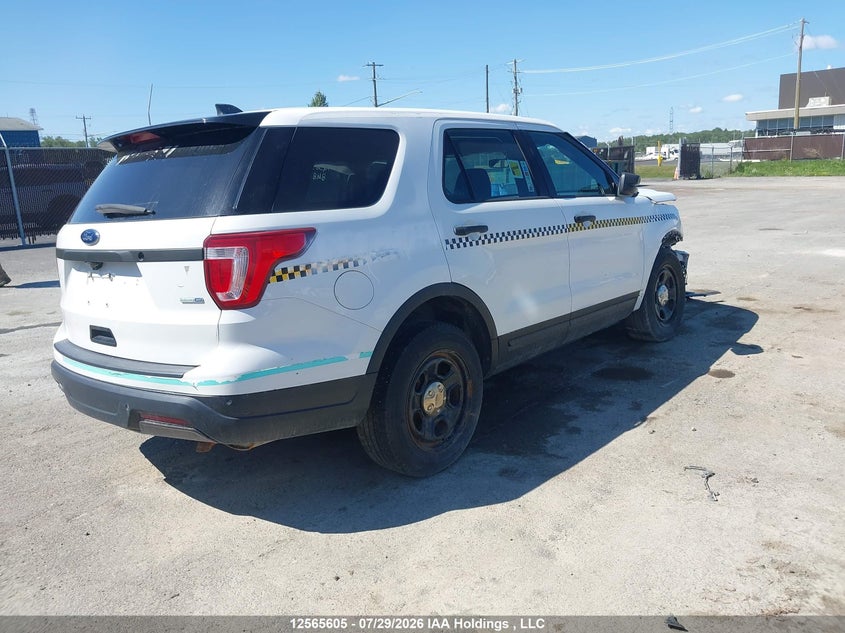 Vin: 1fm5k8arxjgb48592, lot: 2959276, ford explorer police interceptor 20184