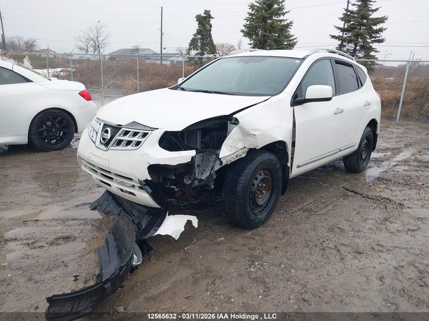 2013 Nissan Rogue, Удар спереду, IAAI, VIN JN8AS5MV4DW113524 — фото 2